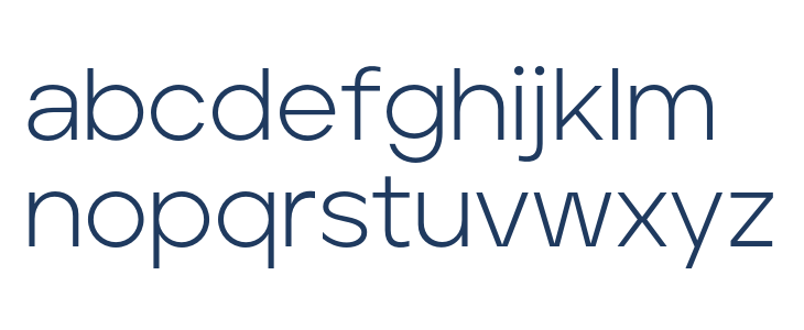 Aventa-LightPERSONALUSEONLY Lowercase