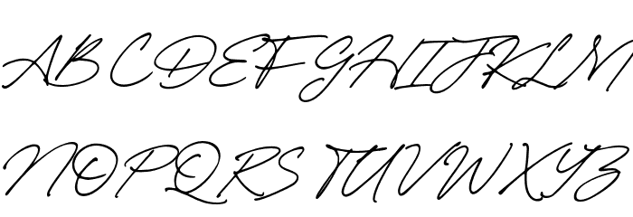 Aventine-Regular Font UPPERCASE