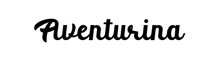 Aventurina  Скачать бесплатные шрифты