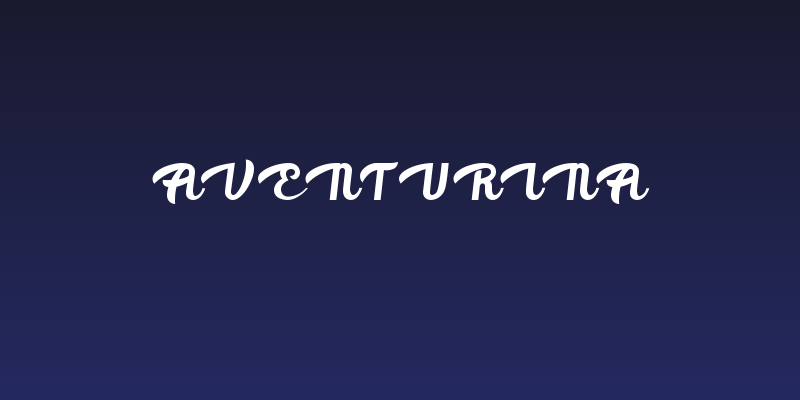 Aventurina Social Header