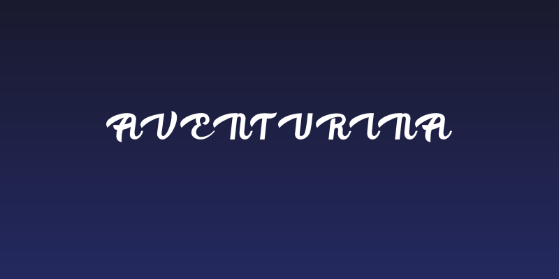 Aventurina Social Header