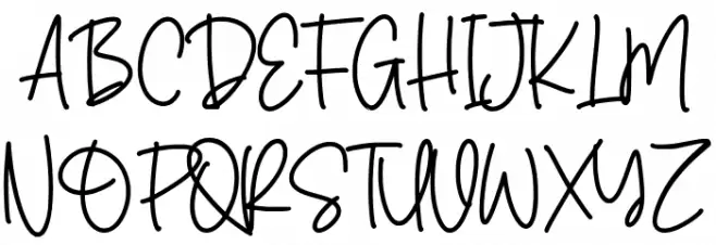 Aventurine Schriftart Groß