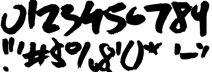 Avenue Drift Font OTHER CHARS