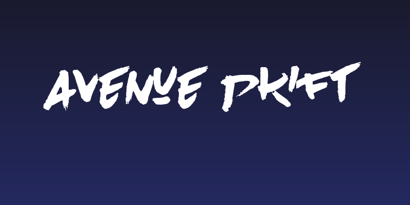 Avenue Drift Social Header