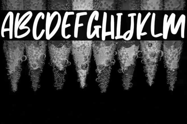 Avenus Type Font examples