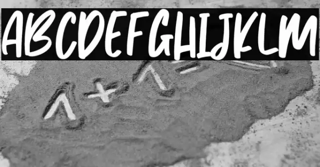 Avenus Type Font examples