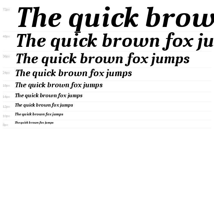 Aver Bold Italic Waterfall