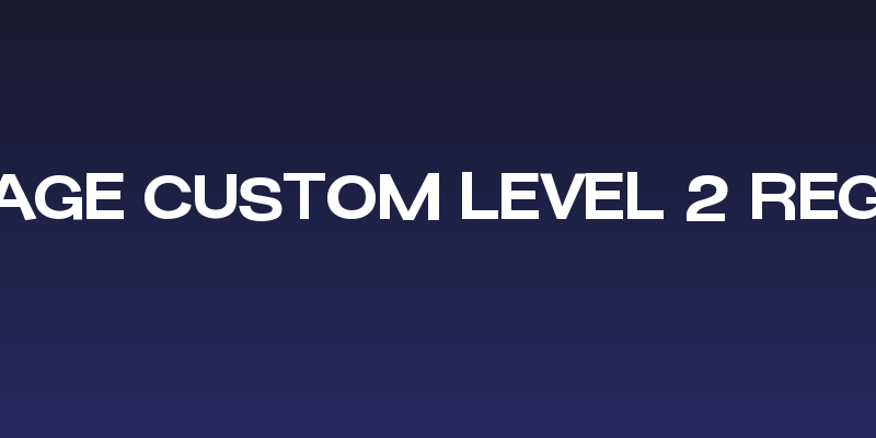 Average Custom Level 2 Regular Social Header