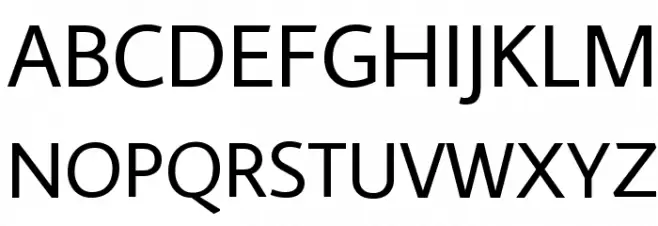 Average Sans Schriftart Groß