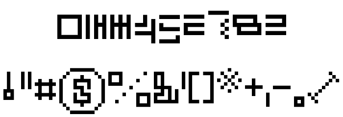 Average symbol Font OTHER CHARS
