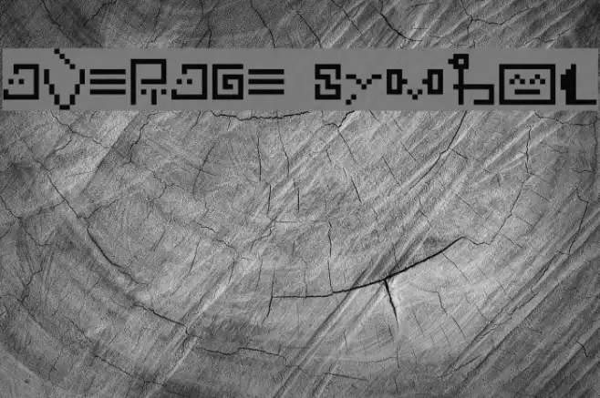 Average symbol Example 1