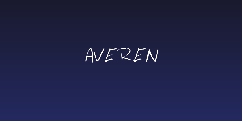 Averen Social Header