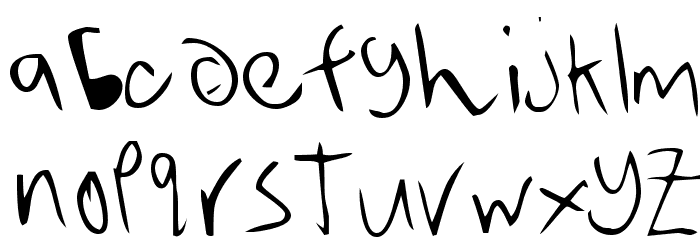 Averen Font LOWERCASE