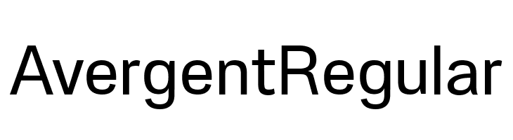 Avergent-Regular  Free Fonts Download