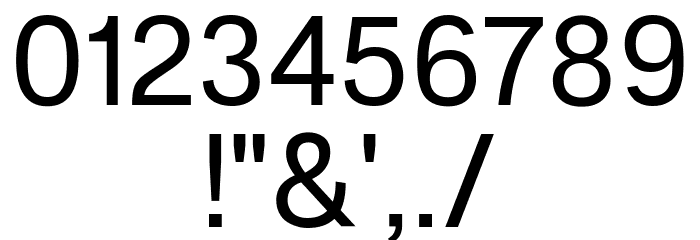 Avergent-Regular Font OTHER CHARS