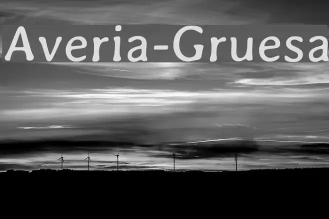 Averia-Gruesa  examples