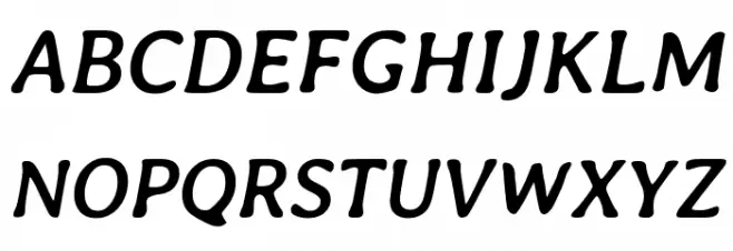 Averia Libre Bold Italic Fonte MAIÚSCULAS