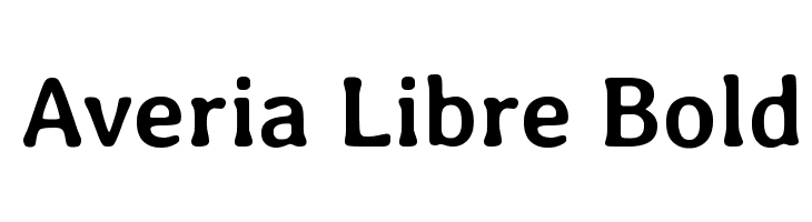 Averia Libre Bold Font