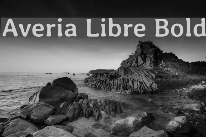 Averia Libre Bold Font examples