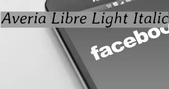 Averia Libre Light Italic Example 2