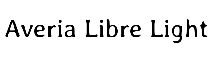 Averia Libre Light Font