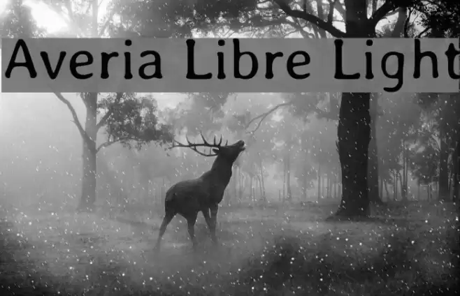Averia Libre Light  examples