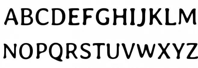 Averia Libre Regular Font Litere mari