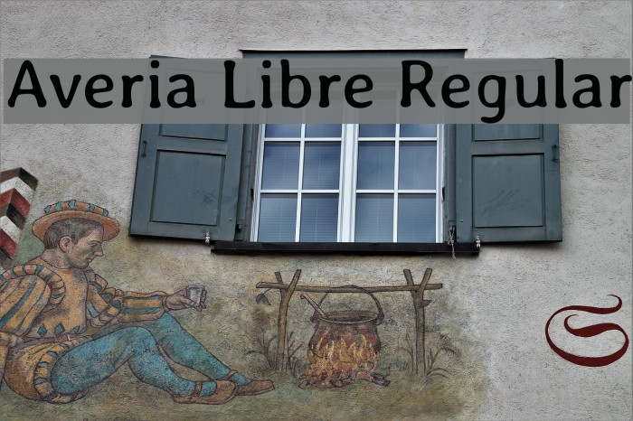 Averia Libre Regular Font examples