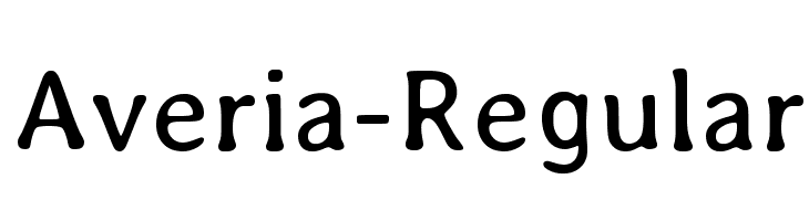 Averia-Regular Font