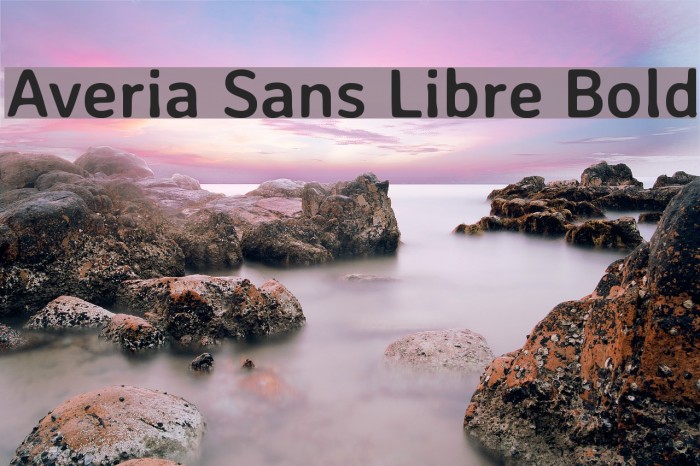 Averia Sans Libre Bold Font examples