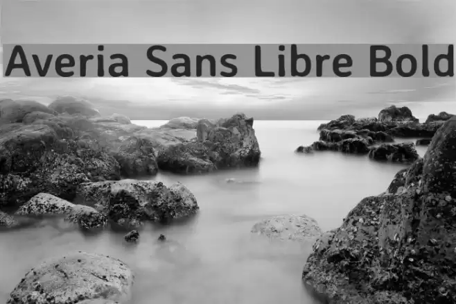 Averia Sans Libre Bold Font examples