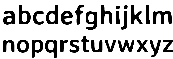 Averia Sans Libre Bold Font LOWERCASE