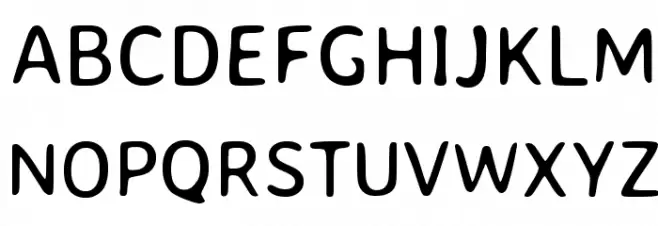Averia Sans Libre Regular フォント 大文字