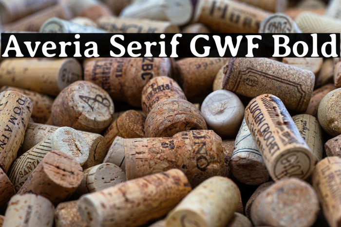 Averia Serif GWF Bold Example 2