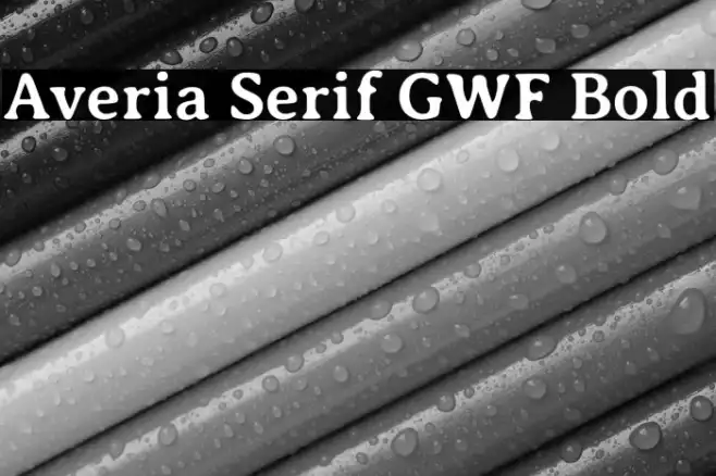Averia Serif GWF Bold Example 3