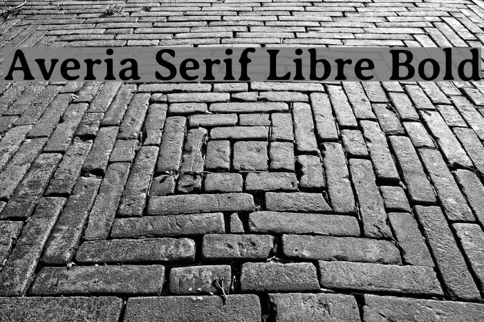 Averia Serif Libre Bold Font examples