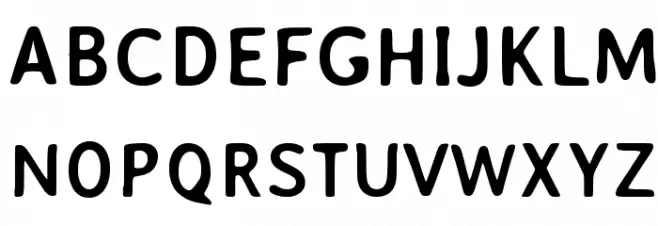 AveriaSans-Bold Schriftart Groß