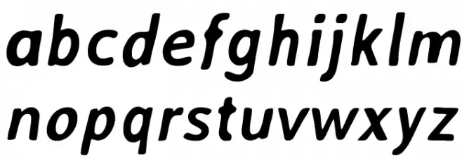 AveriaSans-BoldItalic Font Litere mici