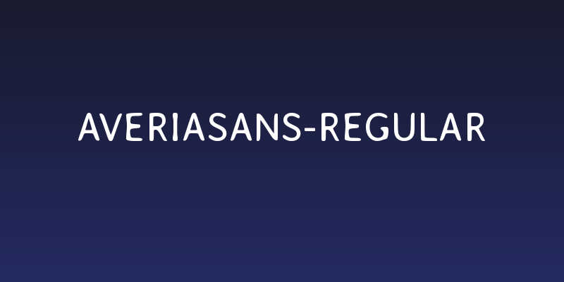 AveriaSans-Regular Social Header