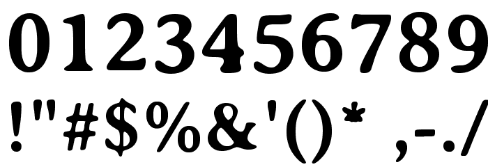 AveriaSerif-Bold Font OTHER CHARS