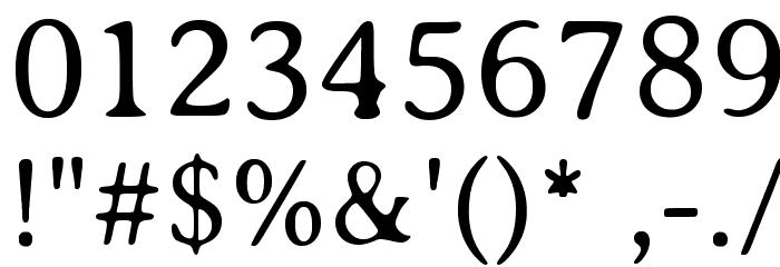 AveriaSerif-Light Font OTHER CHARS