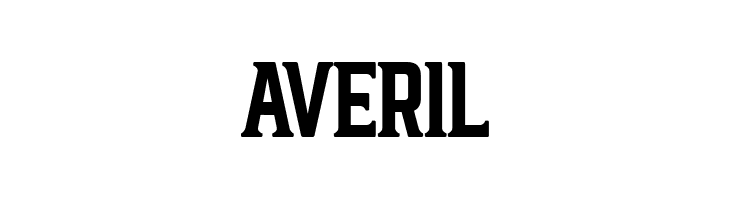 Averil  font caratteri gratis