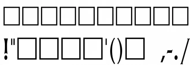 Averoigne Regular Font OTHER CHARS