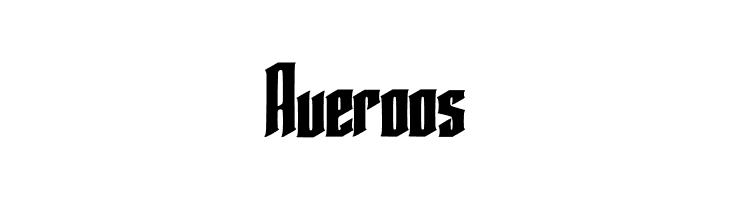 Averoos Шрифта