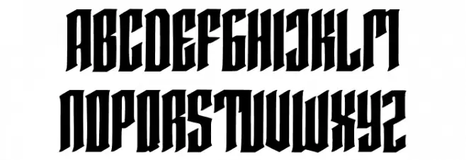 Averoos Schriftart Groß