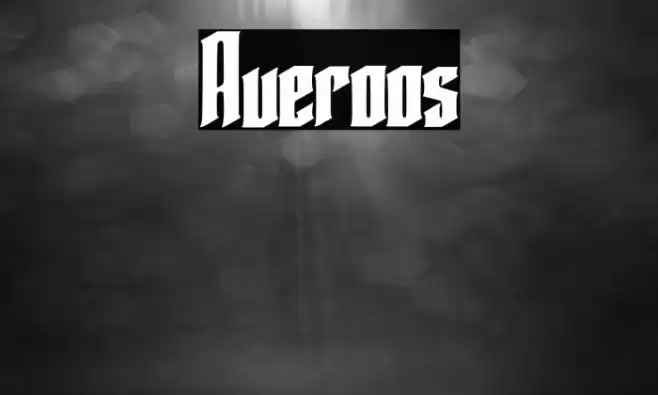 Averoos Font examples
