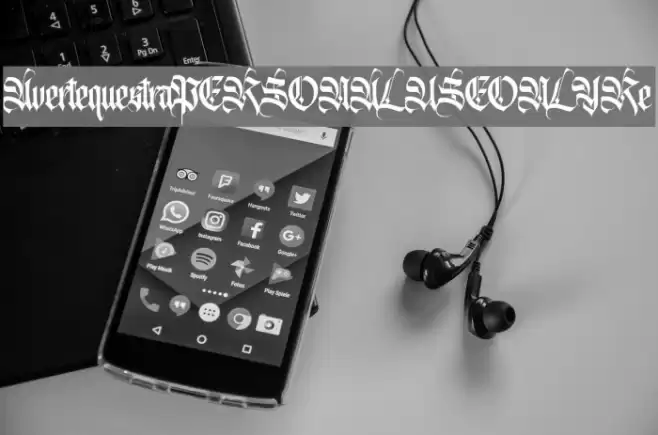 AvertequestraPERSONALUSEONLY-Re Font examples