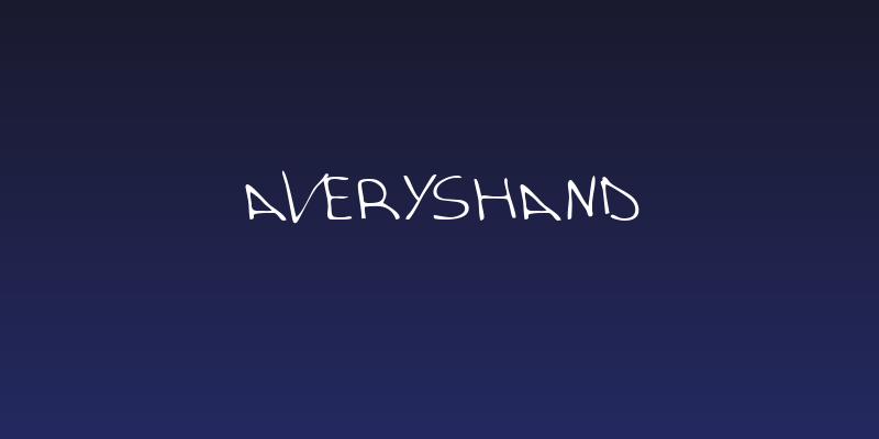 AverysHand Social Header