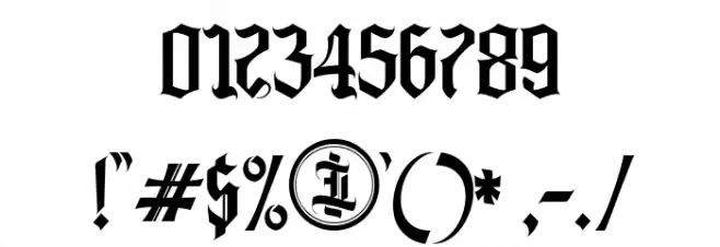 AvestravaRegularPersonalUseOnly Font OTHER CHARS