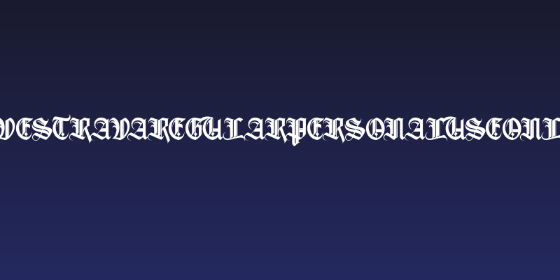 AvestravaRegularPersonalUseOnly Social Header